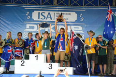 Team Australia and Jacob Wilcox win gold at the ISA World Juniors