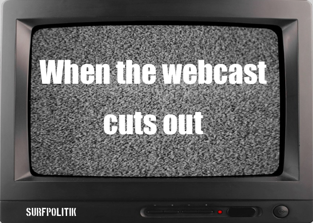 When The Webcast Cuts Out