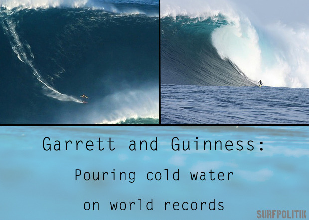 Garrett and Guinness: Pouring cold water on world records