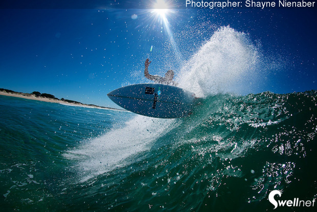 Naughty Beau Emerton
smashing the Gold Coast