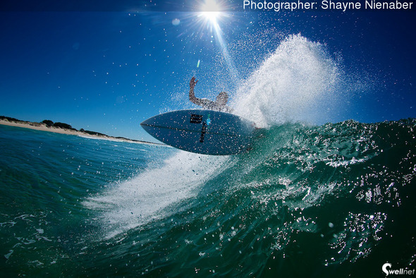    Naughty Beau Emerton 
  smashing the Gold Coast