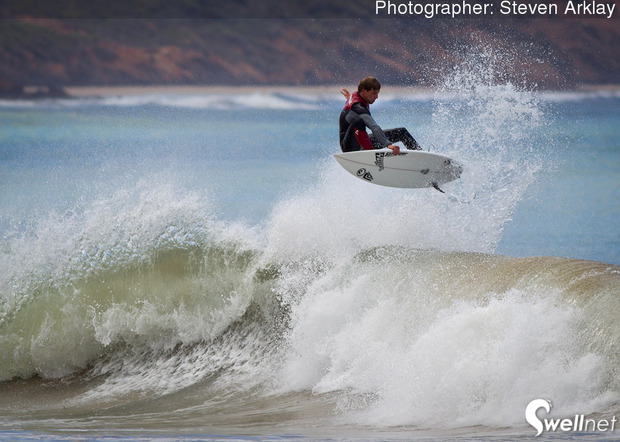     James Sinclair parks a
  clean slob air in Victoria